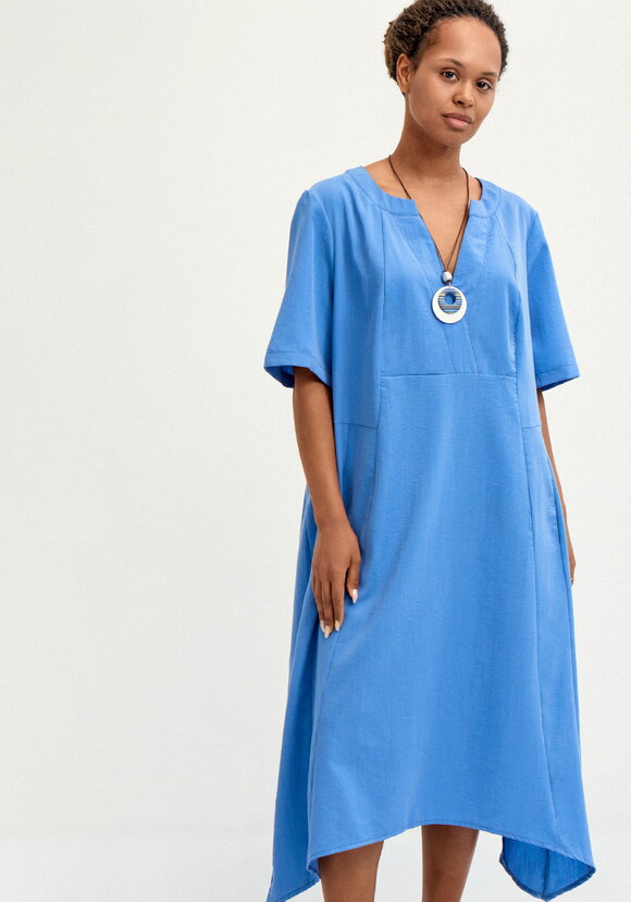 Платье свободного кроя с подвеской шир.  580, рис. 10