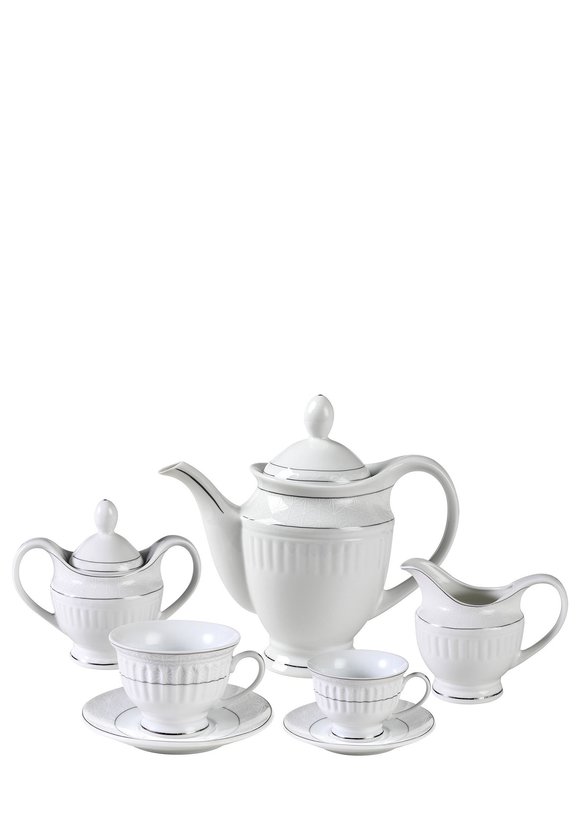 Сервиз чайный, 27 предметов шир.  580, рис. 1