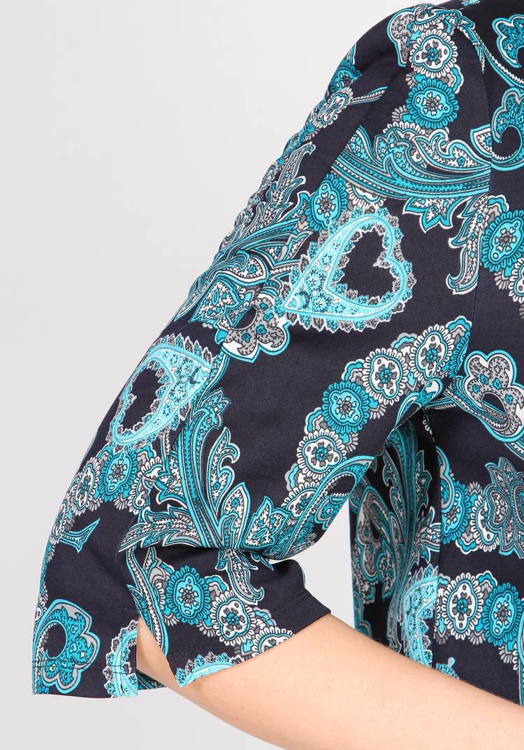 Жакет на пуговицах с округлым вырезом шир.  750, рис. 5