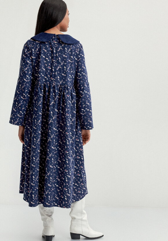 Платье оверсайз с круглым воротником шир.  580, рис. 3