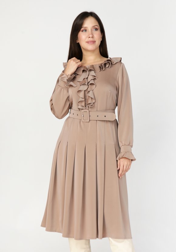 Платье из итальянского шелка шир.  580, рис. 5