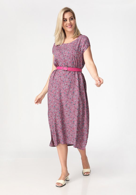 Платье прямого кроя оверсайз шир.  580, рис. 7