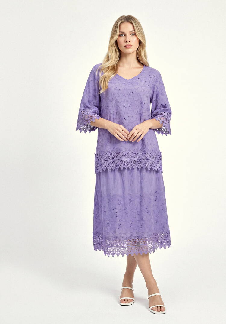 Блуза Кружевные мечты шир.  750, рис. 14