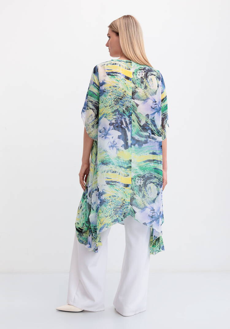 Туника с удлиненными уголками по низу шир.  750, рис. 8