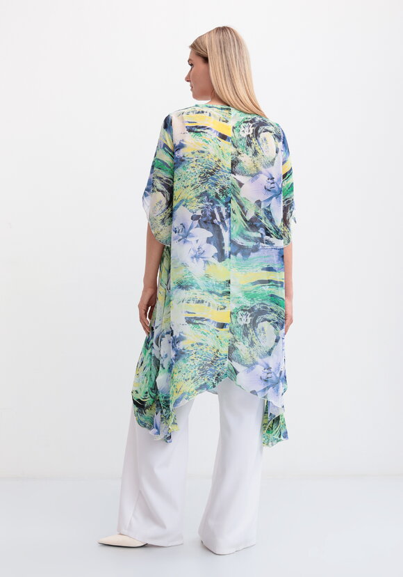 Туника с удлиненными уголками по низу шир.  580, рис. 8