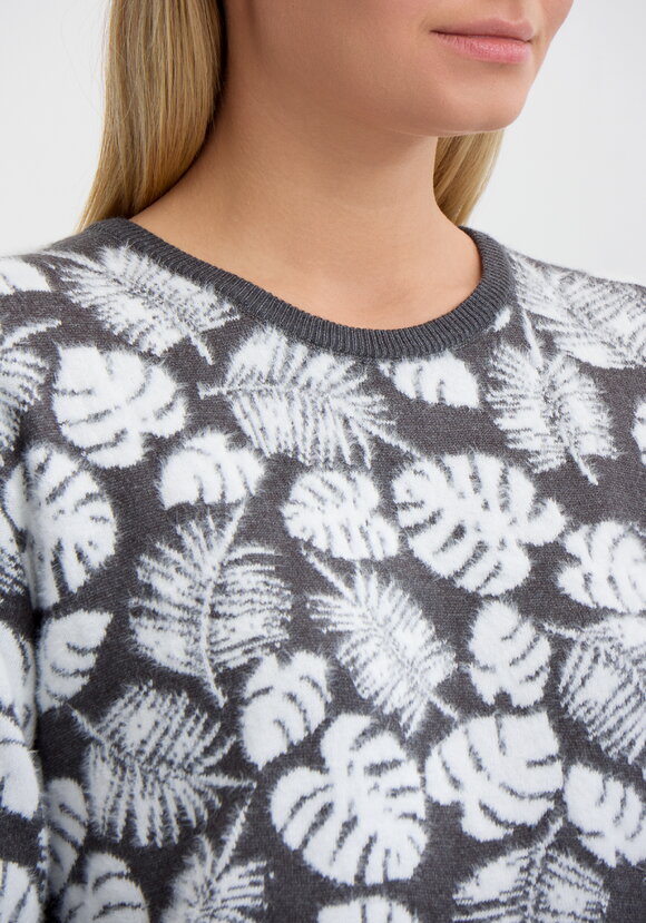 Туника пушистая с принтом шир.  580, рис. 11