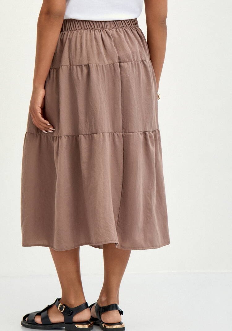 Юбка с ярусами на резинке шир.  750, рис. 3