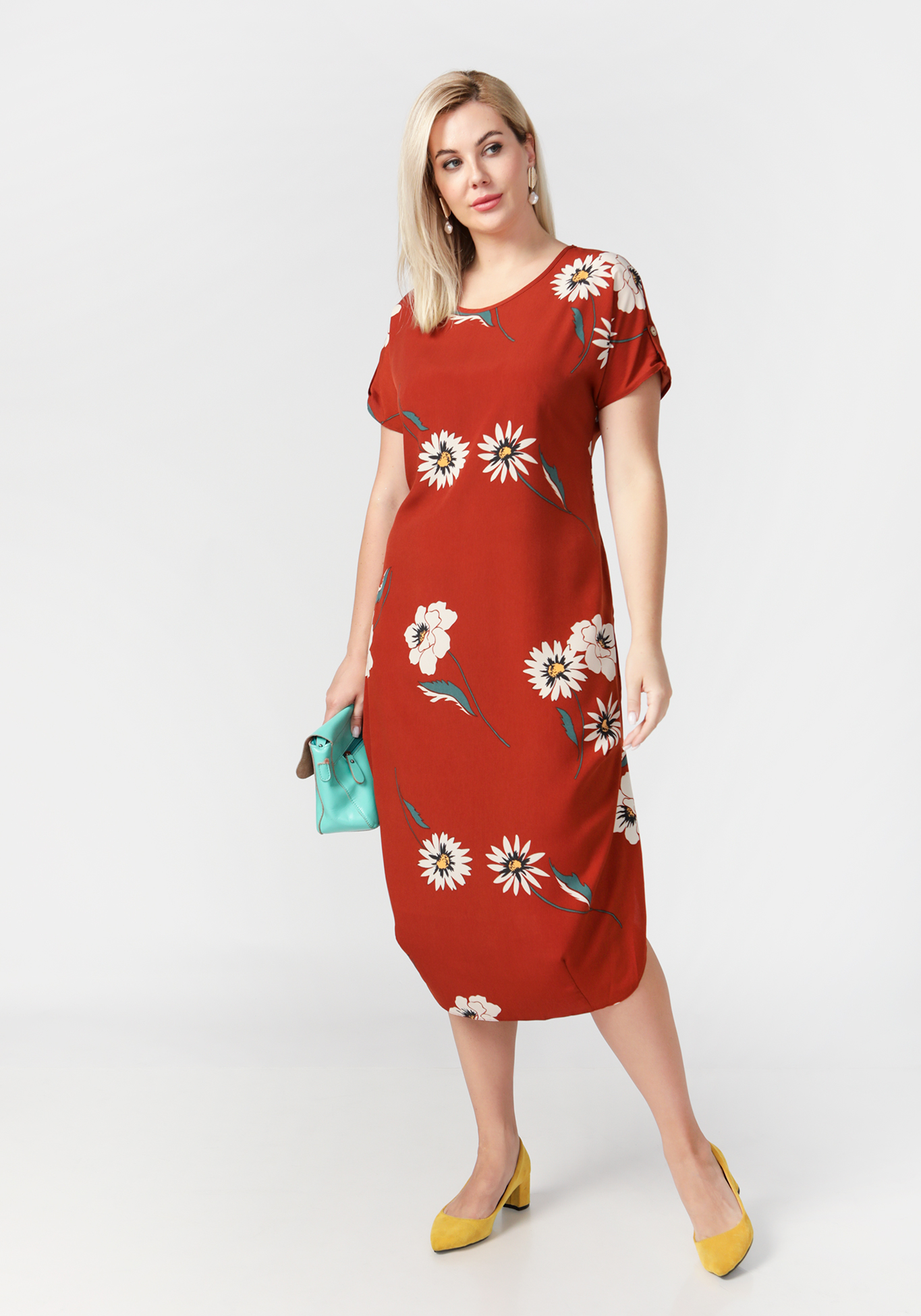 Платье "Цветочный день" Sakton, размер 50 - фото 1