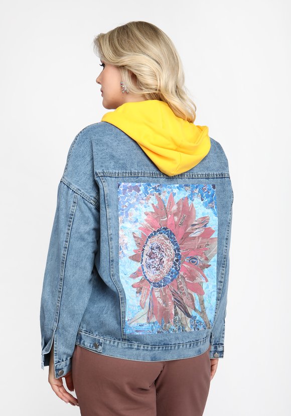 Куртка Стильный шик шир.  580, рис. 3