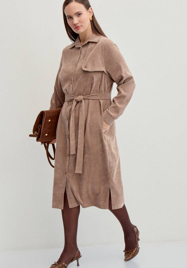 Платье-рубашка шир.  750, рис. 20