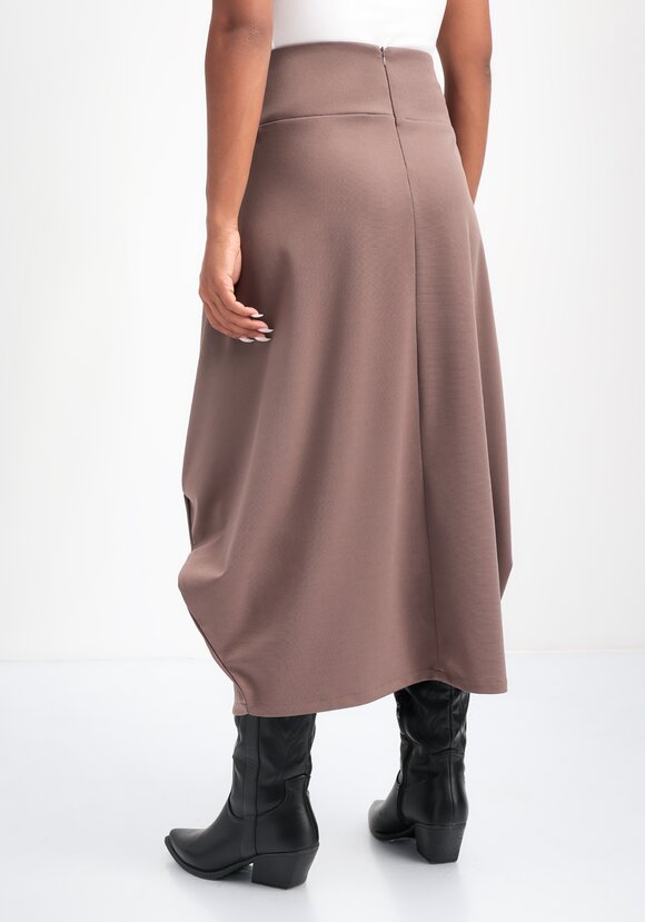 Юбка свободного кроя в стиле бохо шир.  580, рис. 17