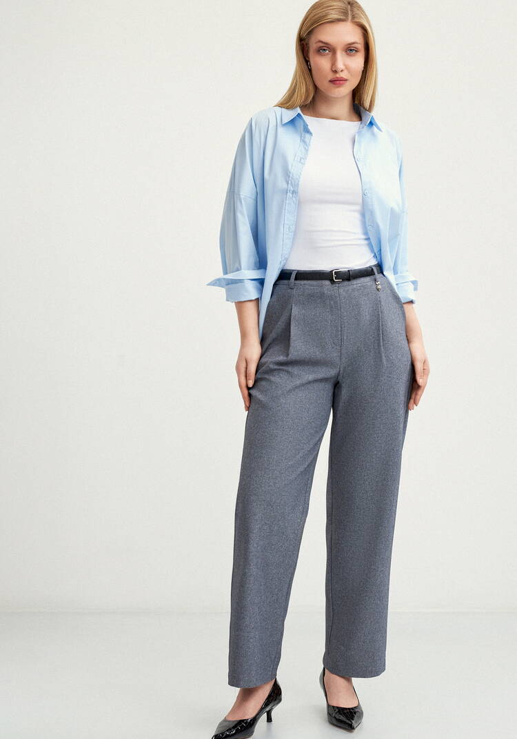 Брюки-бананы с карманами Герда шир.  750, рис. 6