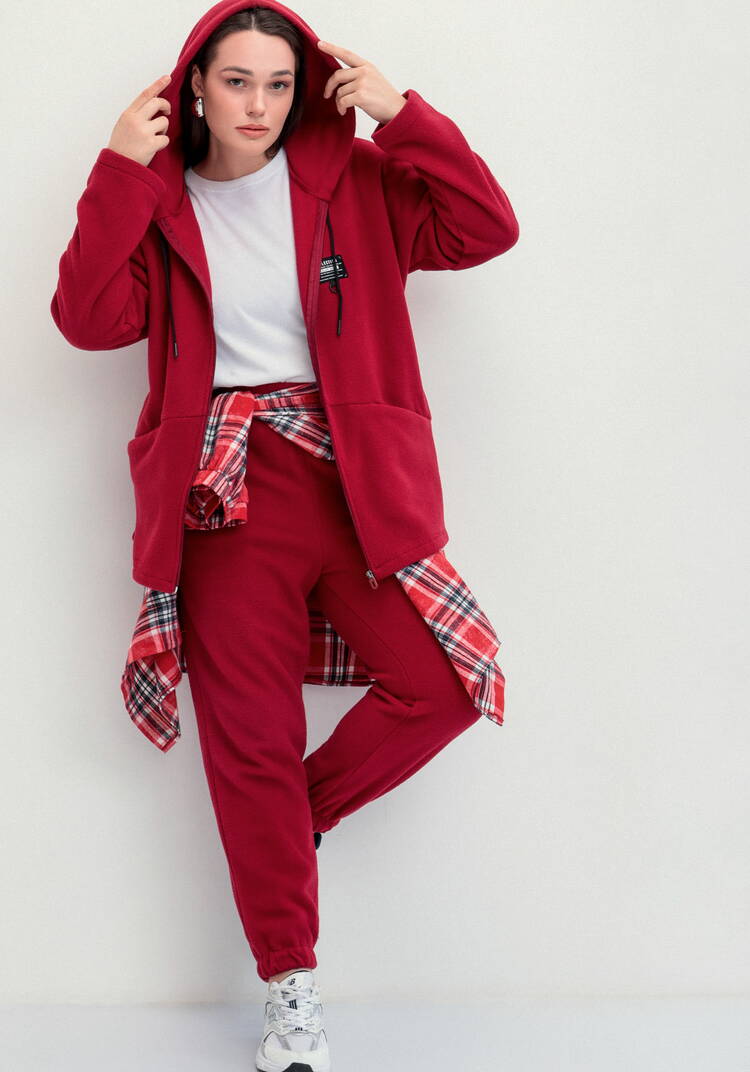 Толстовка из флиса с нашивкой на груди шир.  750, рис. 20