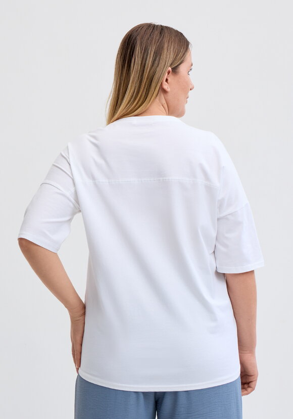 Футболка с флоральным принтом шир.  580, рис. 27