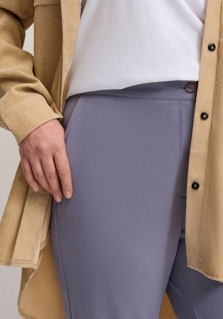 Брюки классические с карманами Белла шир.  750, рис. 19