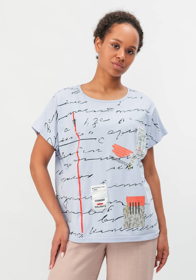 Блуза Ава шир.  750, рис. 36