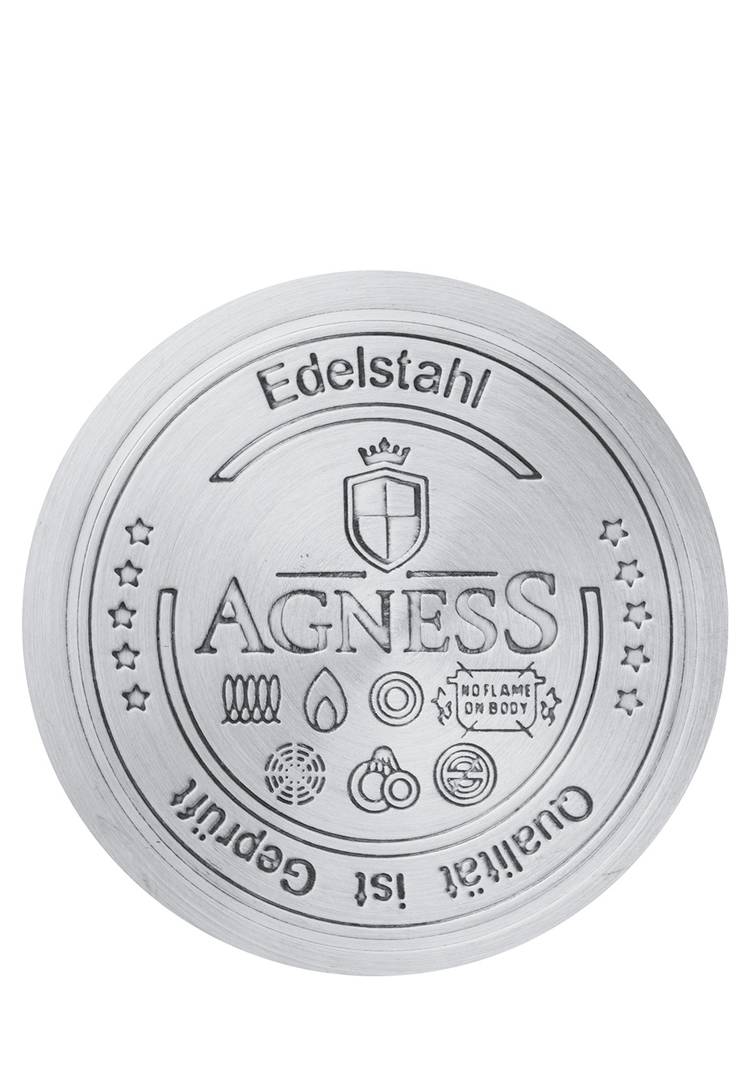 Кастрюля со стеклянной крышкой серия Мрамор шир.  750, рис. 8