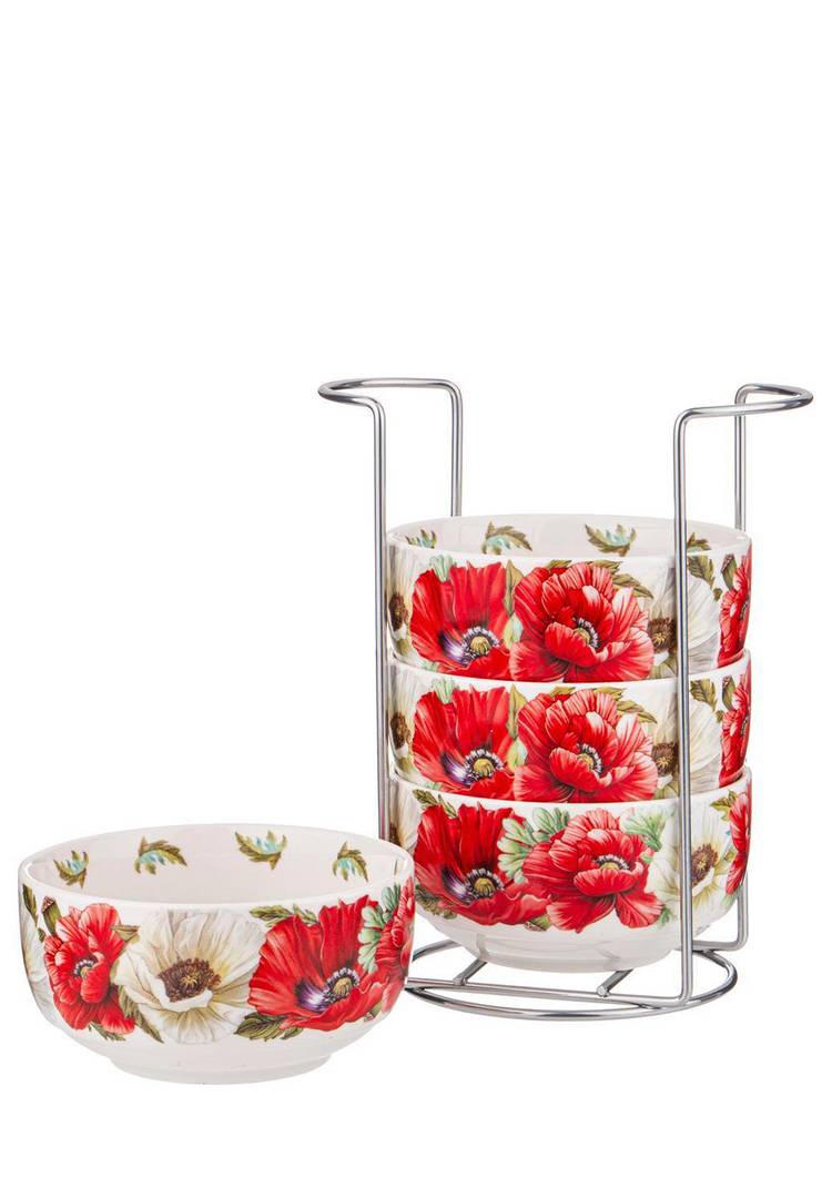 Набор салатников на металлической подставке шир.  750, рис. 9