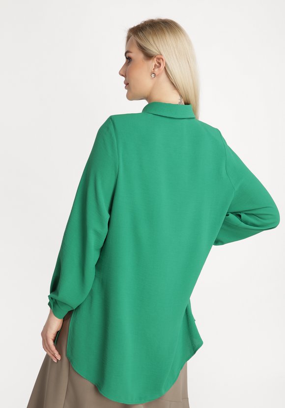 Туника А-силуэта с разрезами шир.  580, рис. 7