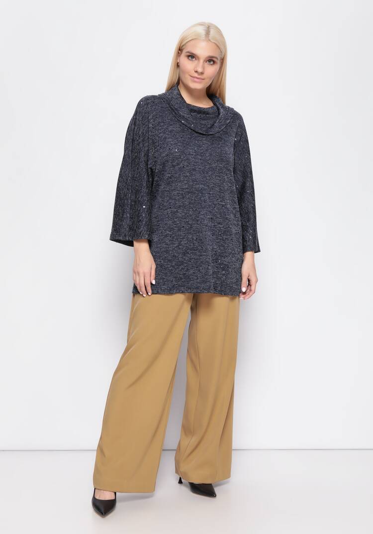 Туника Мелани с пайетками шир.  750, рис. 5