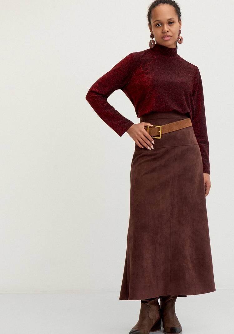 Блуза свободного кроя с мерцанием шир.  750, рис. 18