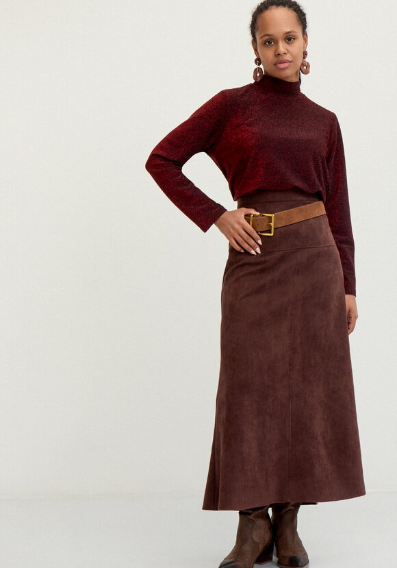 Блуза свободного кроя с мерцанием шир.  580, рис. 18