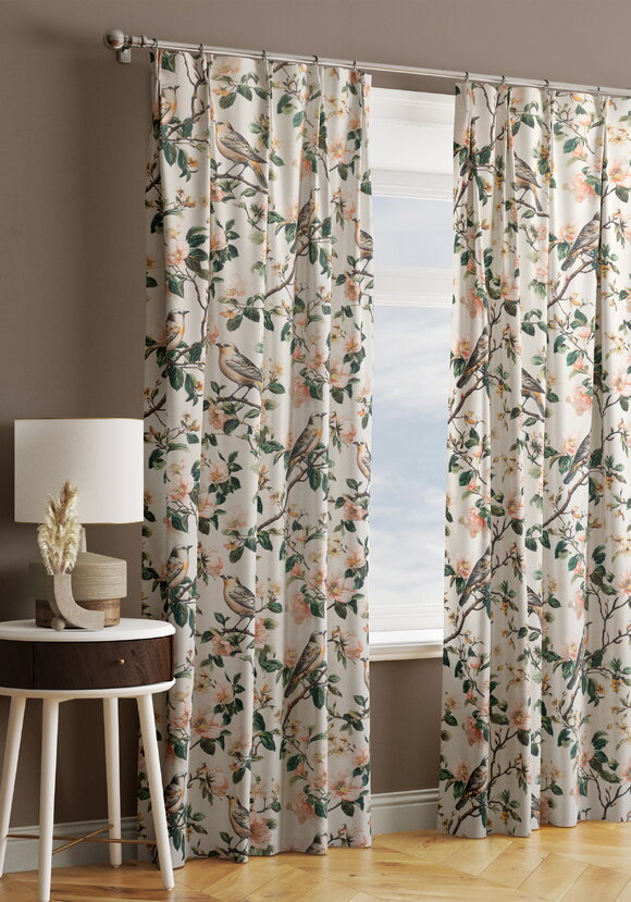 Портьера Птица певчая шир.  580, рис. 12