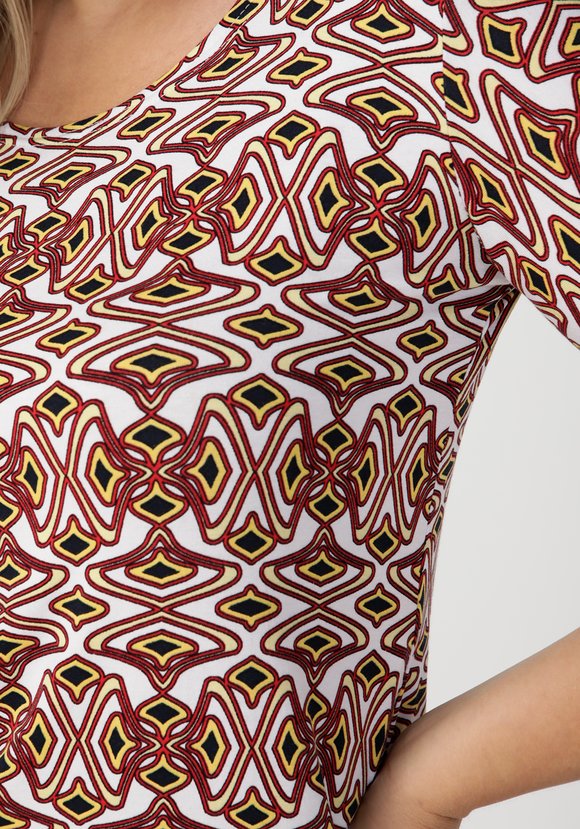 Блуза с коротким рукавом Сара шир.  580, рис. 15