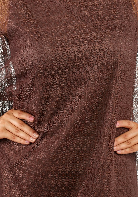 Комплект: платье и свободная накидка шир.  580, рис. 9