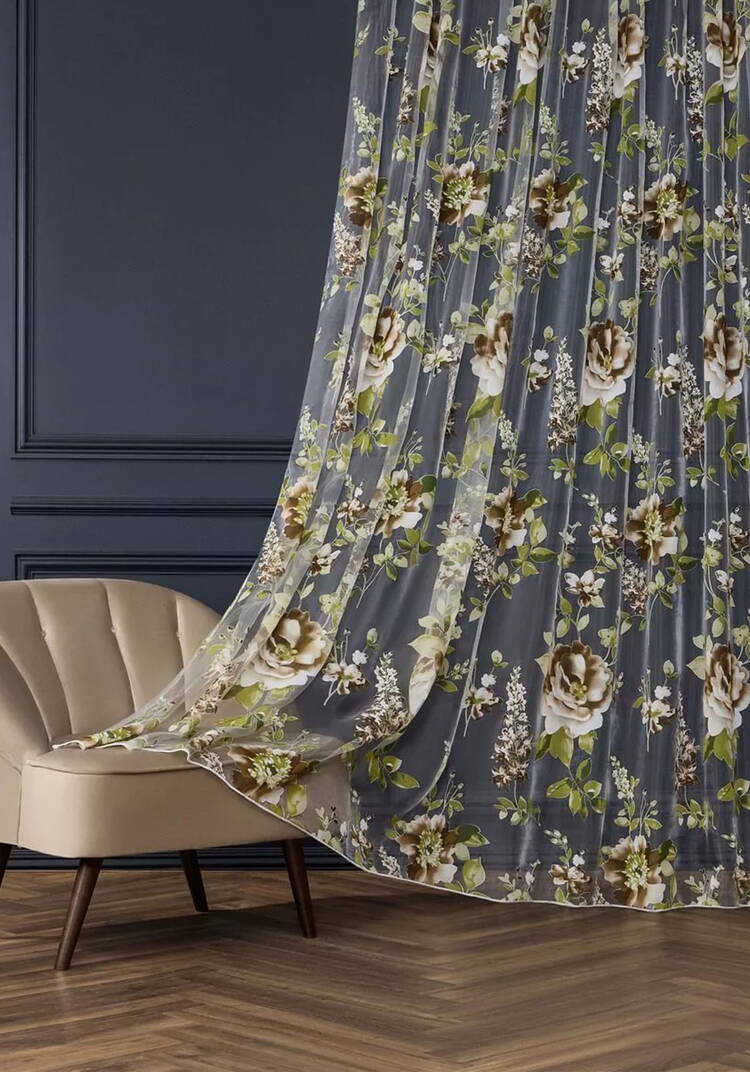 Тюль-вуаль Анжелика шир.  750, рис. 9