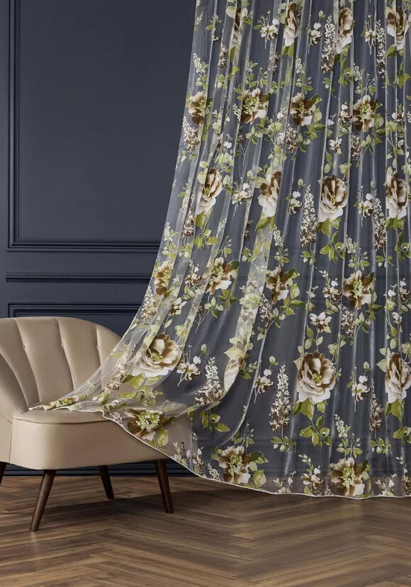 Тюль-вуаль Анжелика шир.  580, рис. 9