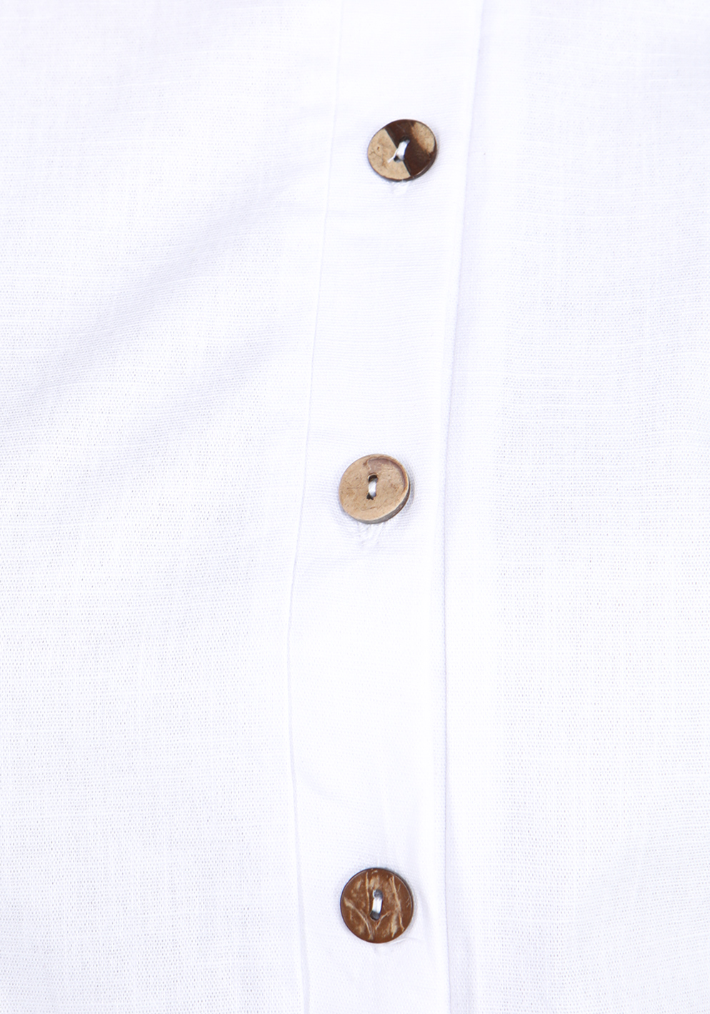 Блуза однотонная с карманами Frida, размер 48, цвет белый - фото 9