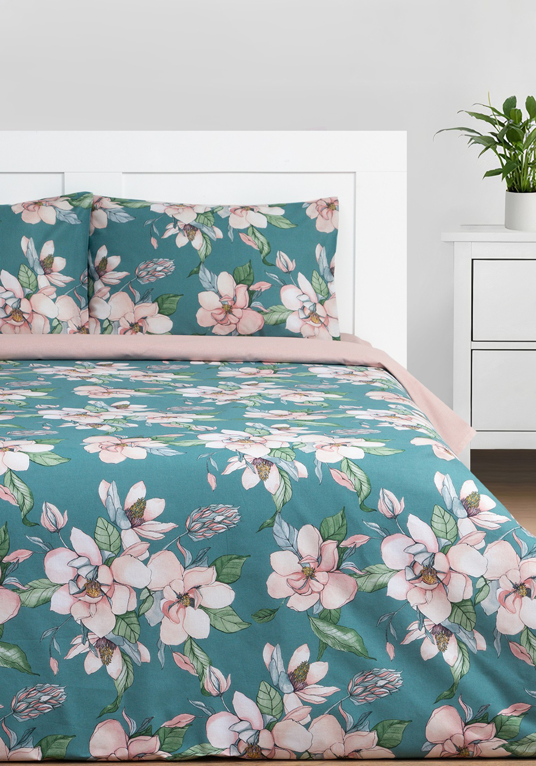 КПБ поплин "Райский сад"