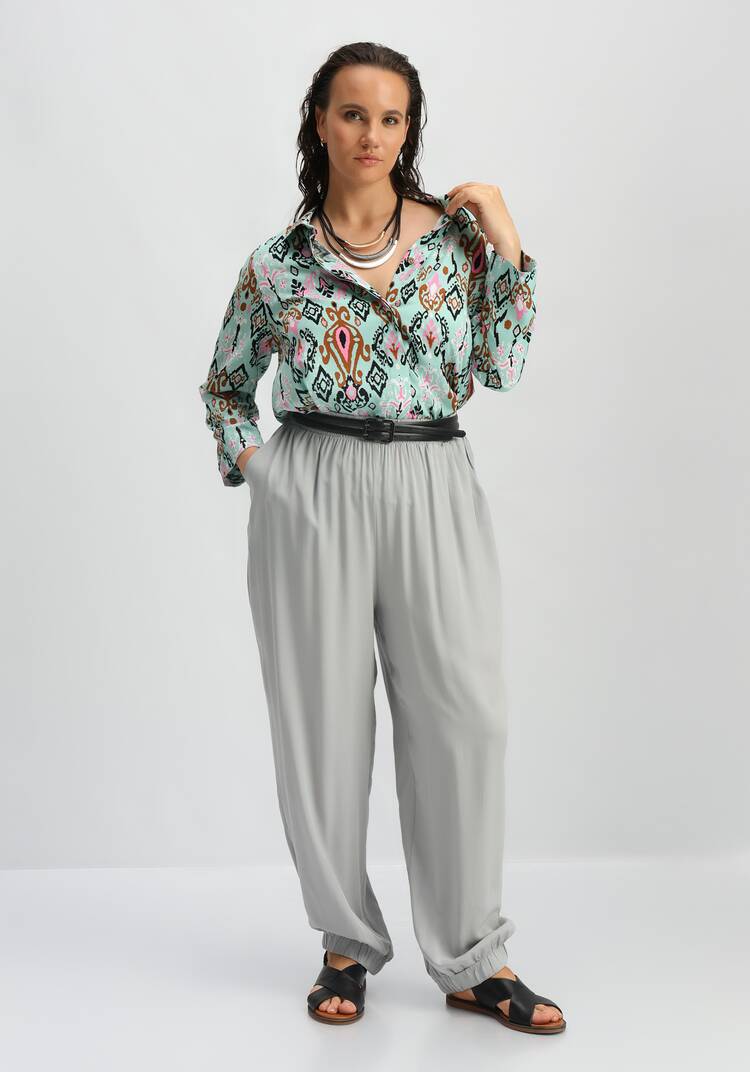 Брюки-шаровары с карманами шир.  750, рис. 18