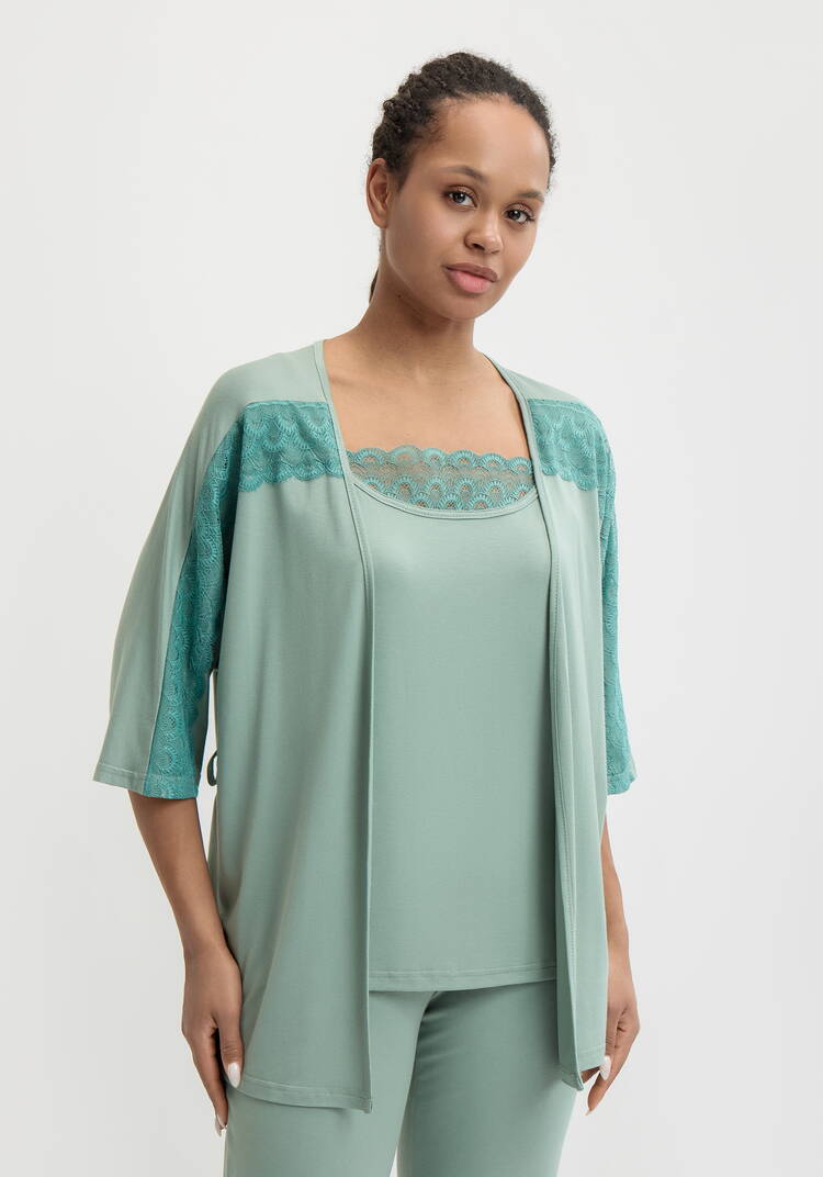 Комплект с пеньюаром Диана шир.  750, рис. 3