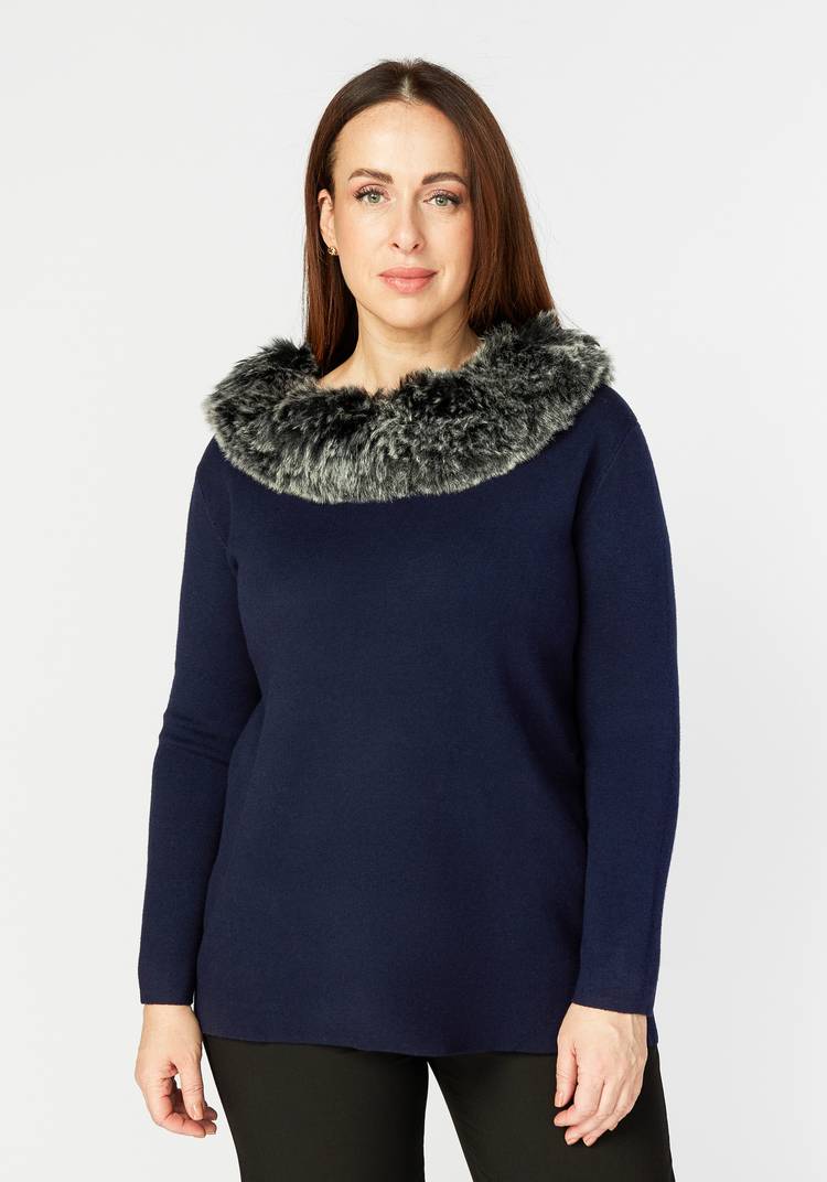 Джемпер со съемным воротником шир.  750, рис. 5