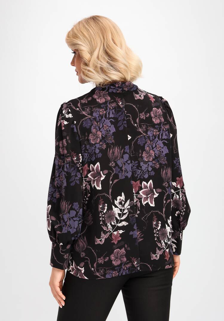 Блуза с бантом на воротнике шир.  750, рис. 13