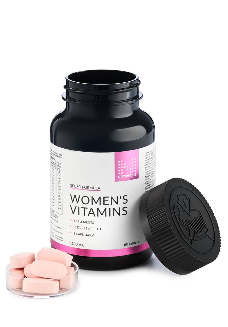 Витамины для женщин шир.  750, рис. 16