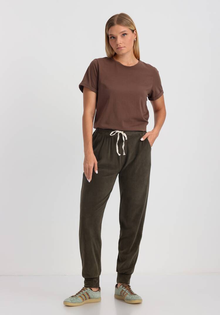 Брюки велюровые Берта шир.  750, рис. 13