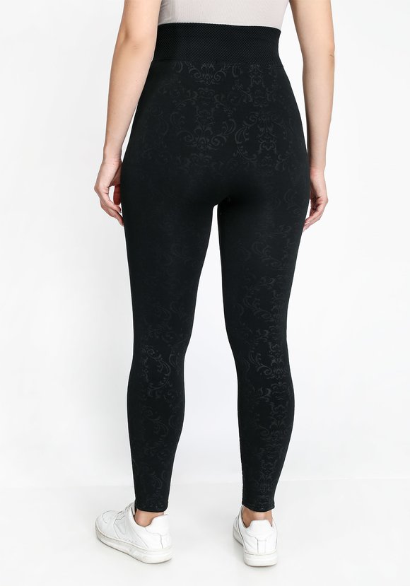 Леггинсы на высокой посадке с узором шир.  580, рис. 8