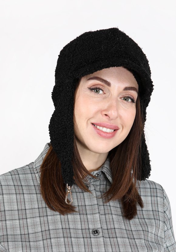 Шапка ушанка с козырьком шир.  580, рис. 5