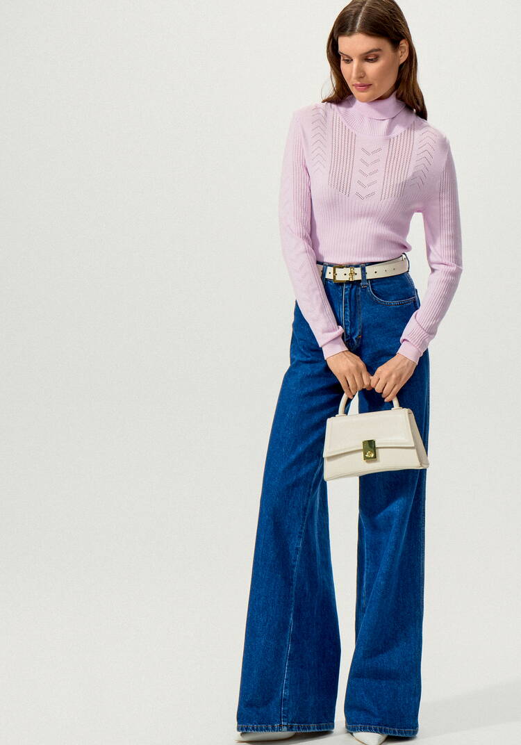 Водолазка из вискозы с узором шир.  750, рис. 9