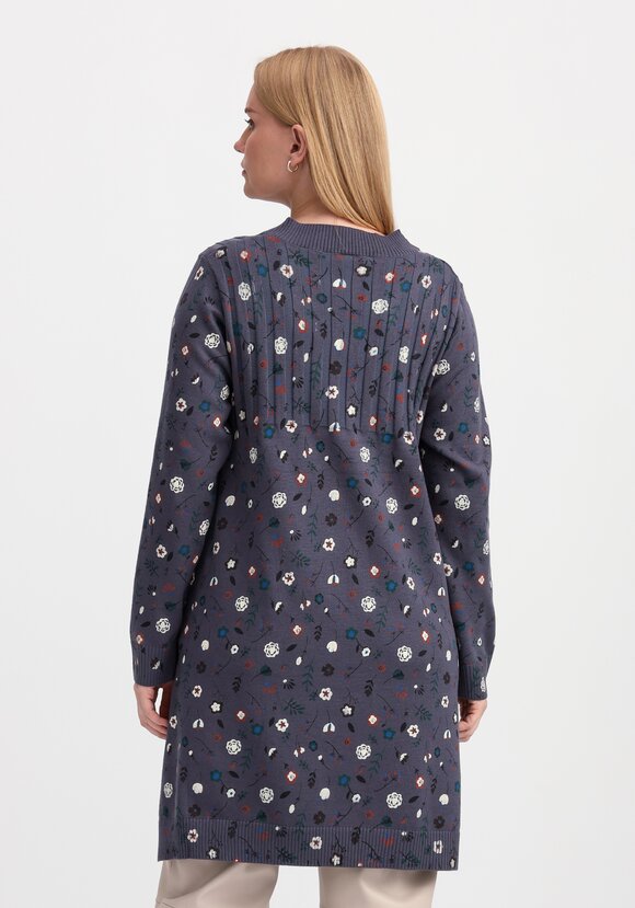 Туника А-силуэта Букет цветов шир.  580, рис. 9