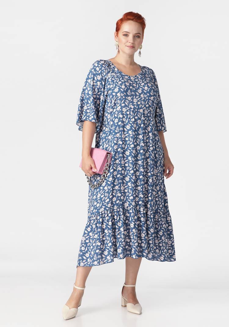 Платье Скромная улыбка шир.  750, рис. 16