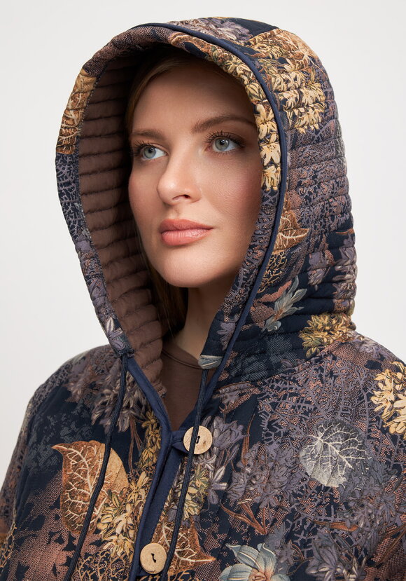 Куртка с принтом стеганная шир.  580, рис. 13