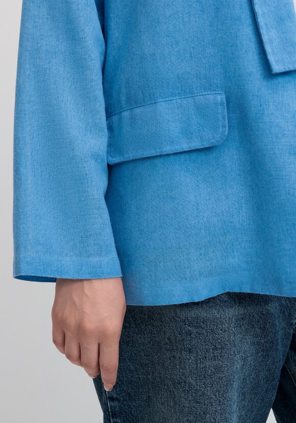 Пиджак прямого кроя с карманами шир.  580, рис. 6