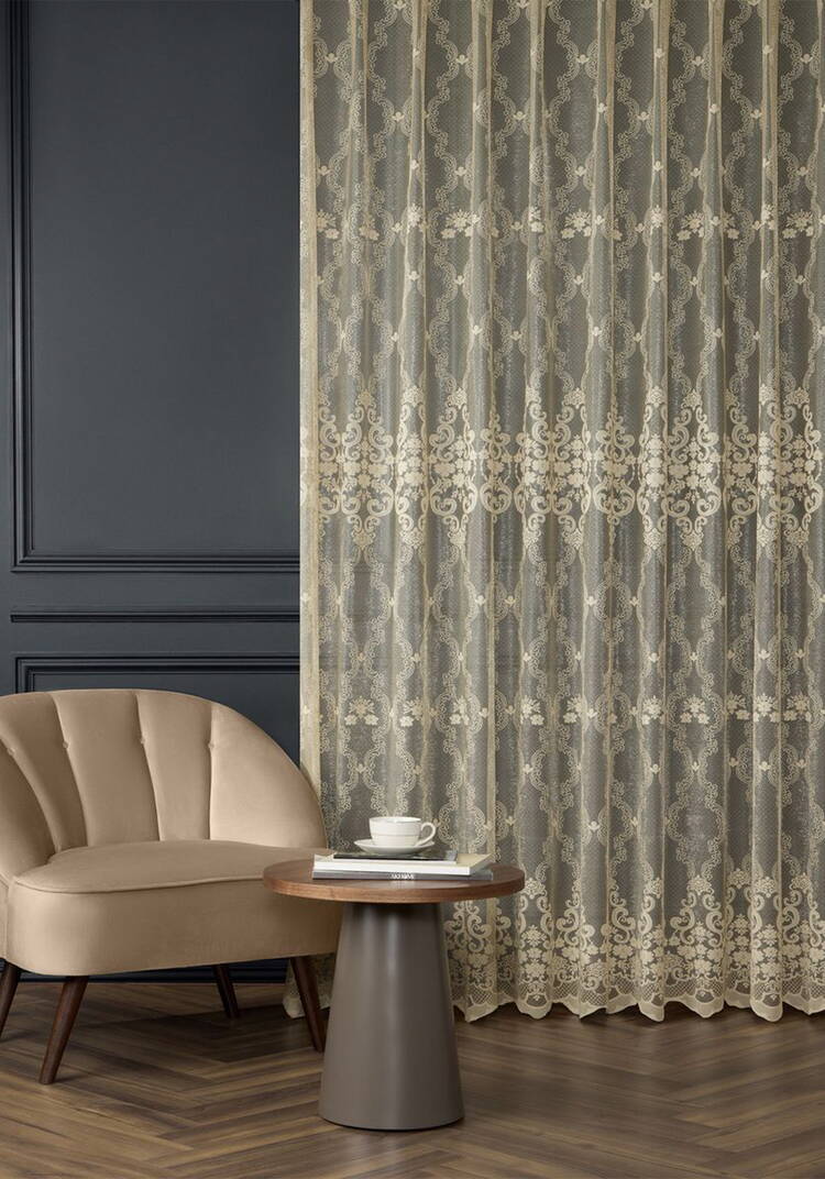 Тюль жаккардовый Мистерия шир.  750, рис. 6