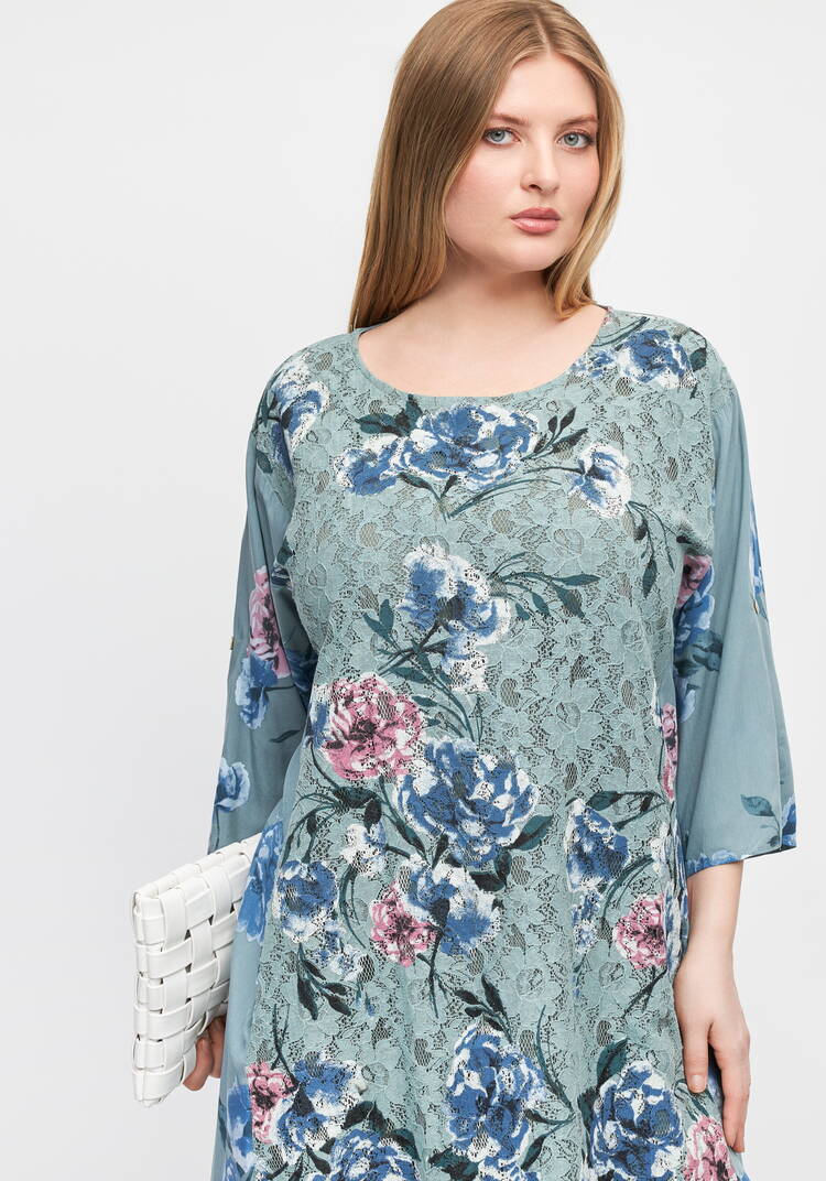 Платье с кружевом Элизабет шир.  750, рис. 7