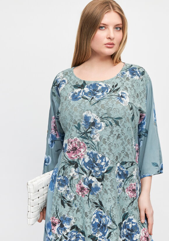 Платье с кружевом Элизабет шир.  580, рис. 7