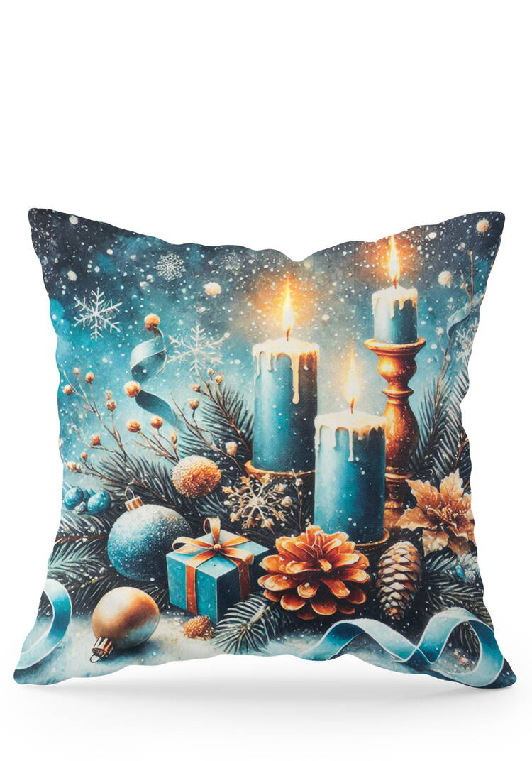 Наволочка декоративная Новый год, 2 шт. шир.  750, рис. 6